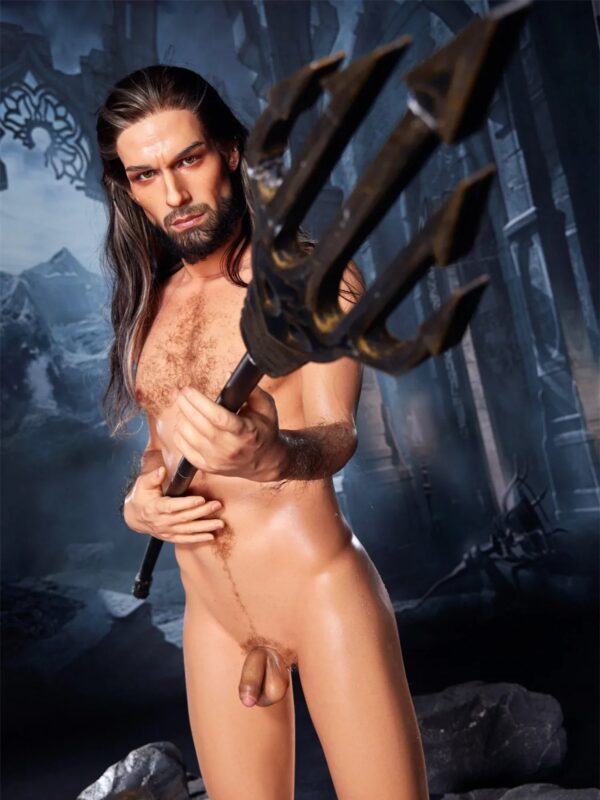 F4576-170cm/5ft7-38kg Tanned Silicone Most Realistic Femboy Adult Male Sex Doll-Irontech Doll - Image 3
