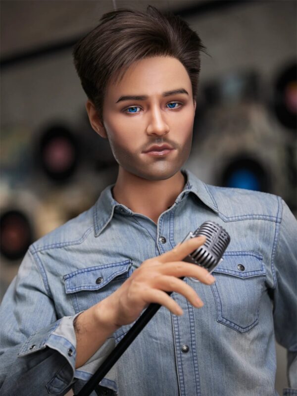 F232-170cm/5ft7-38kg Musical Talent Femboy toy masturbator Silicone Young Male Sex Doll-Irontech Doll - Image 11