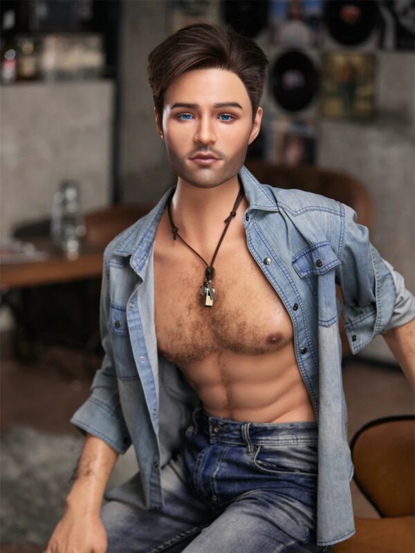 F232-170cm/5ft7-38kg Musical Talent Femboy toy masturbator Silicone Young Male Sex Doll-Irontech Doll - Image 3