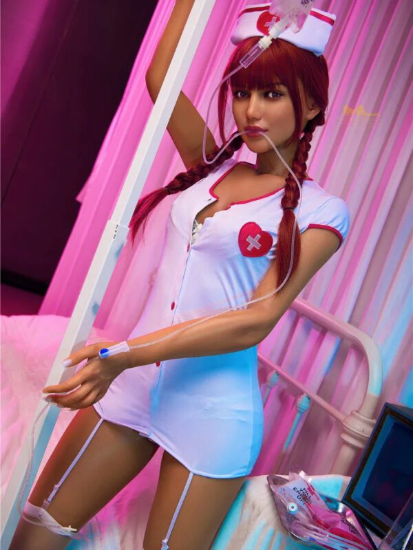 F1297-168cm B Cup Celine Silicone Sex Doll｜Irontech Doll
