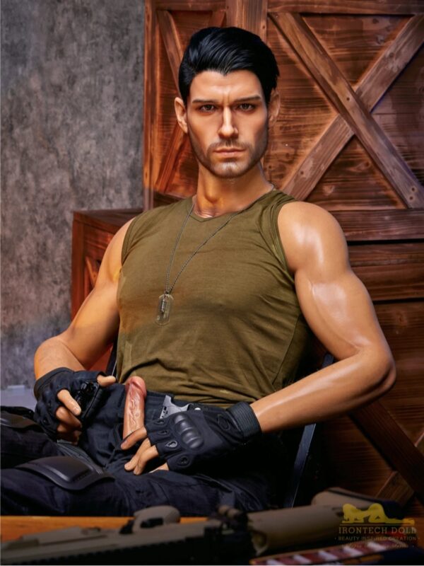 F4550-176cm-40kg Thomas Strong Femboy Silicone Most Realistic Male Sex Doll -Irontech Doll - Image 8