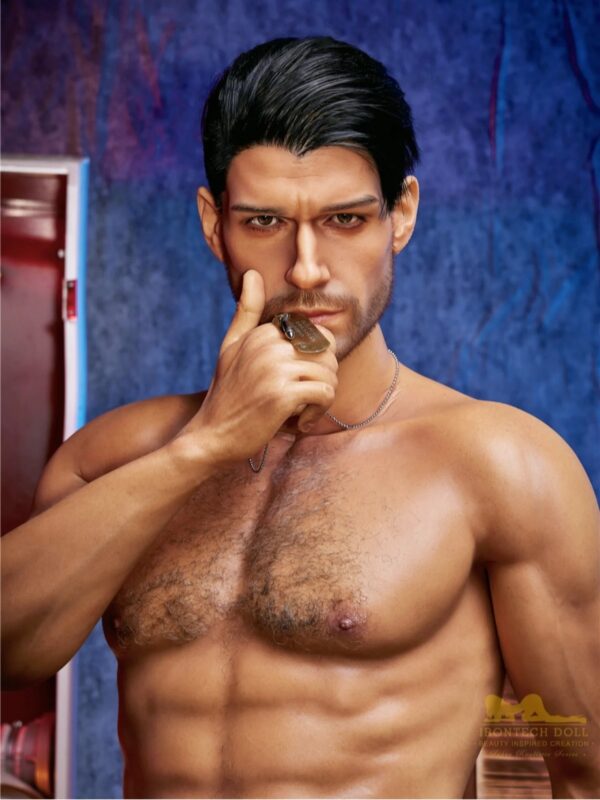 F4550-176cm-40kg Thomas Strong Femboy Silicone Most Realistic Male Sex Doll -Irontech Doll - Image 14