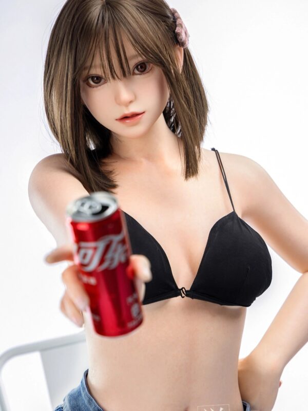 F5737—151cm/4ft9-34kg A Cup Silicone Asian Chinese Sex Doll  | Firefly Diary - Image 5