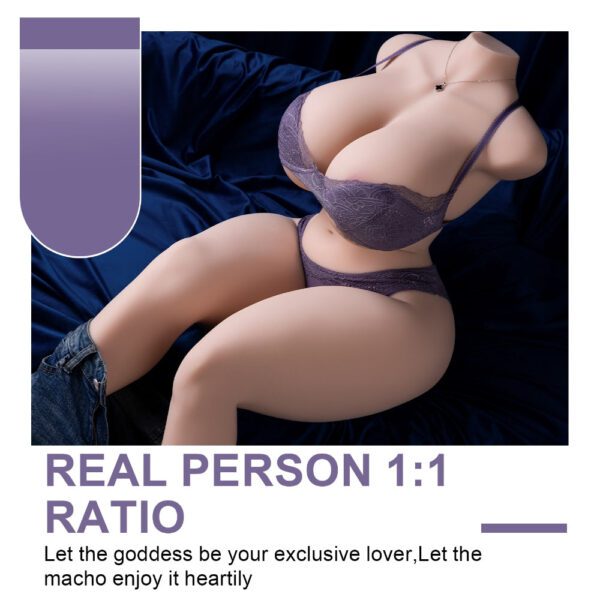 T712 (103lb/48.42inch) Big Breast BBW Human Size Torso Sex Doll ｜The Largest Luxury Sexiest Stripper Plump Hot Sex Toy for Man - Image 5