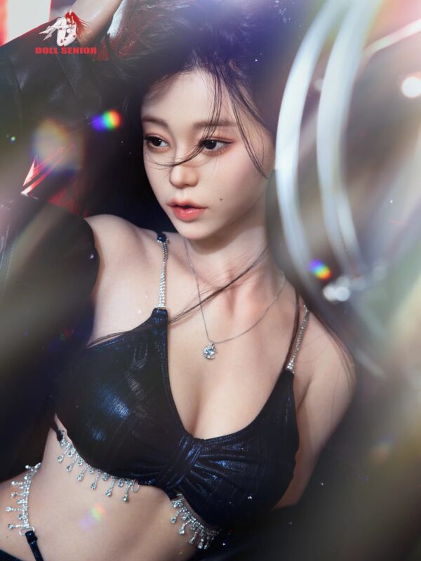 F5956- 165cm(5ft4)-35kg B Cup Silicone ROS Flat Chest Asian Celebrity Sex Doll丨Doll senior - Image 12