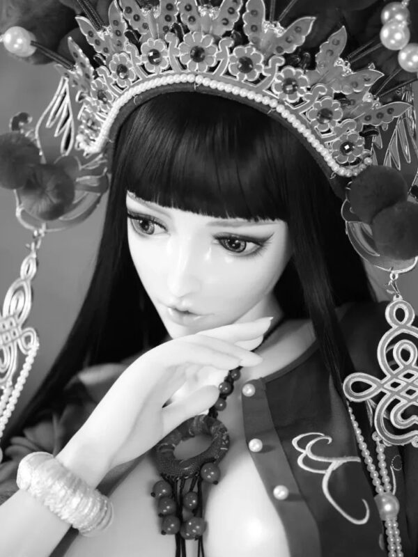 F1535-165cm/5ft4-34.7kg Full Silicone Fantasy Anime Sex Dolls | Elsa Babe - Image 8