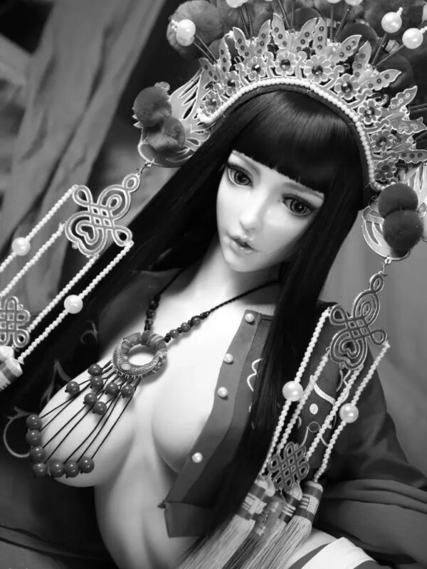 F1535-165cm/5ft4-34.7kg Full Silicone Fantasy Anime Sex Dolls | Elsa Babe - Image 9