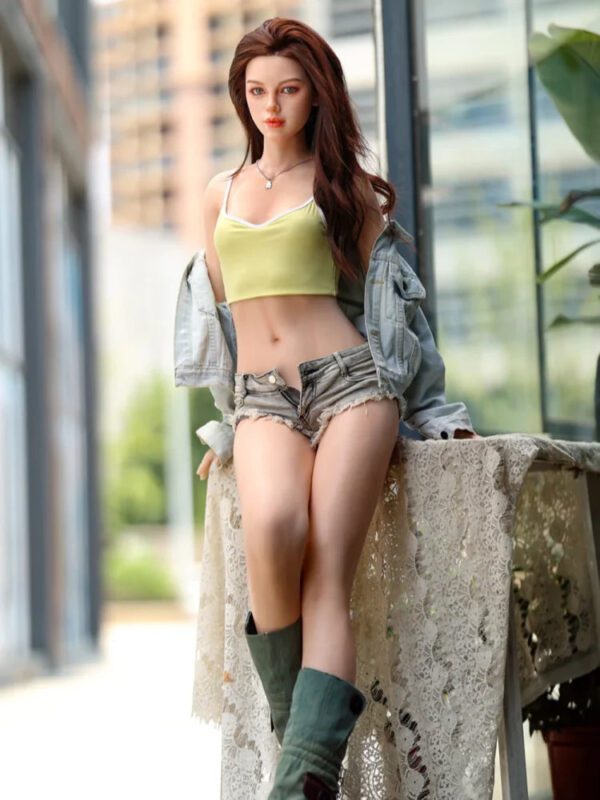 F1716-171cm/5ft6 A Cup Petite Silicone Sex Doll｜Starpery Doll - Image 3
