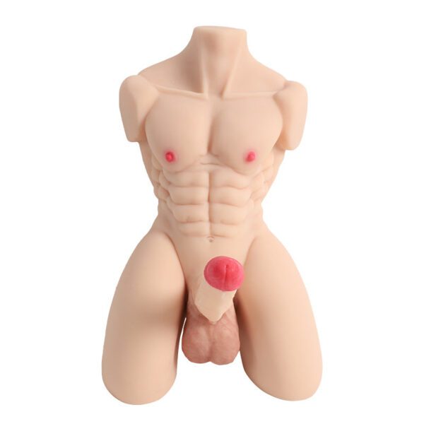 T262-11lb Big Coke Muscular Male Sex Dolls Torso Dildo For Women|QSX - Image 2