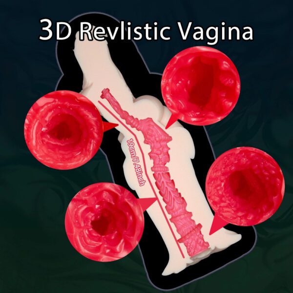 P94-1.12LB Flower Fairy Anime Hentai Silicone Pocket Pussy | MRL - Image 9
