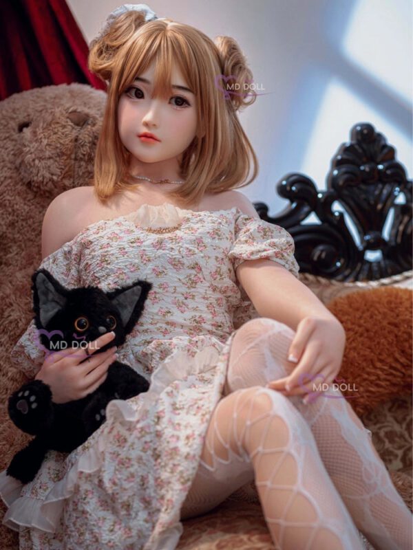 F5599-150cm/5ft-26kg M1 Flat Chest Life size Silicone Sex Doll | MD Doll - Image 11