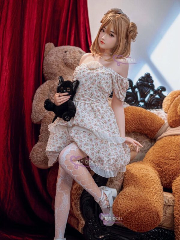F5599-150cm/5ft-26kg M1 Flat Chest Life size Silicone Sex Doll | MD Doll - Image 12