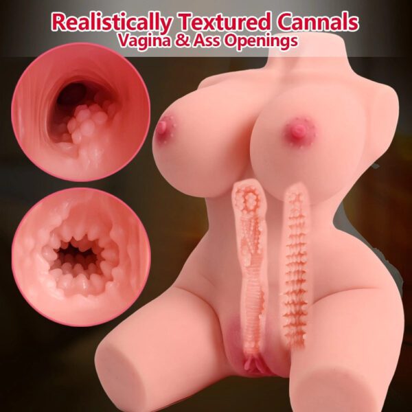 T342-7lb Anika Real Texture Sex Doll Torso - Image 7