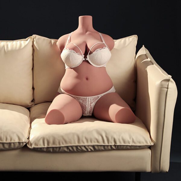 T8(62lb) Black-Luxury Lifesize Sex Doll Torso BBW - Image 2