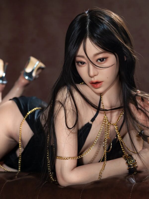 F5712- 165cm(5ft4)-35kg B Cup Silicone ROS Flat Chest Asian Celebrity Sex Doll丨Doll senior - Image 9