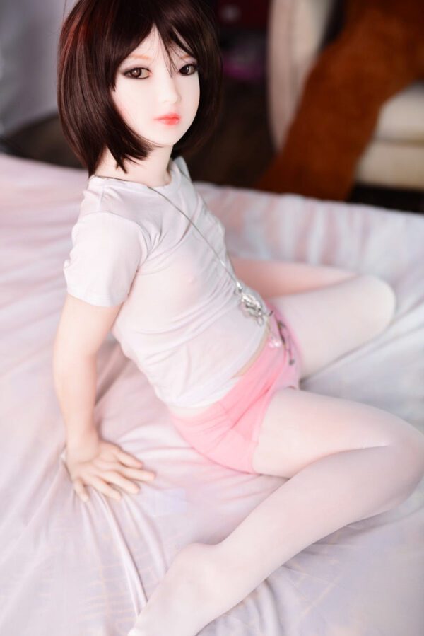 Elins- 122CM small breast Mini TPE doll - Image 11