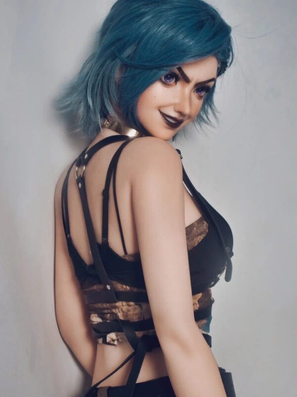 F1532-Elsa Babe-165cm/5ft4 Full Silicone Sexy Hentai Anime Sex Dolls - Image 4