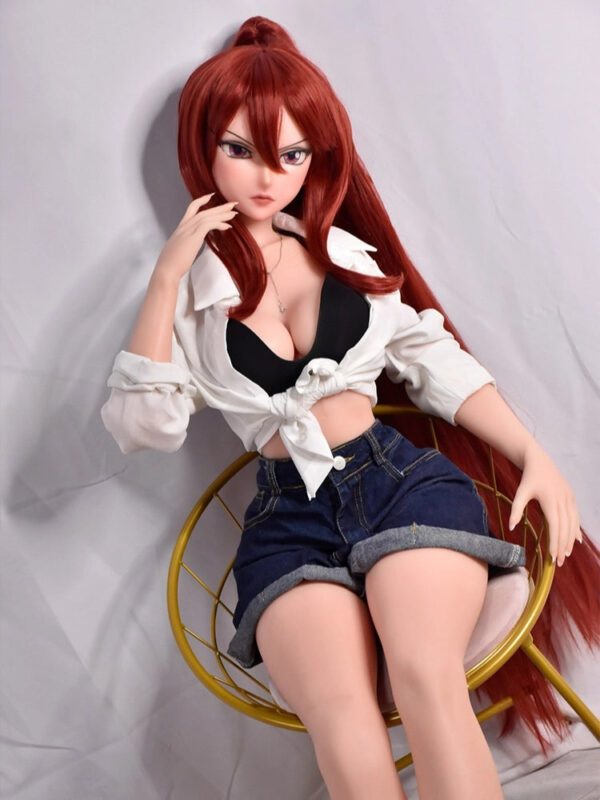 F8039-150cm/5ft-27.5kg Silicone  Anime Hentai Sex Doll | Elsa Babe - Image 11