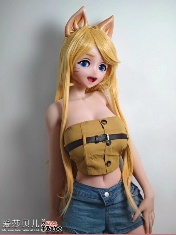 F8042-150cm/5ft-27.5kg Silicone Cute Japanese Sex Doll – Innocent Look with Naughty Features | Elsa Babe - Image 6
