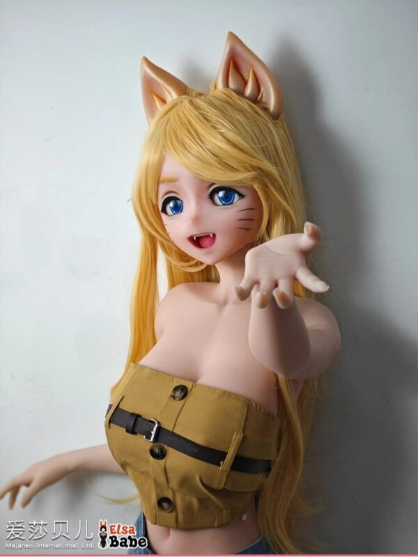 F8042-150cm/5ft-27.5kg Silicone Cute Japanese Sex Doll – Innocent Look with Naughty Features | Elsa Babe - Image 11