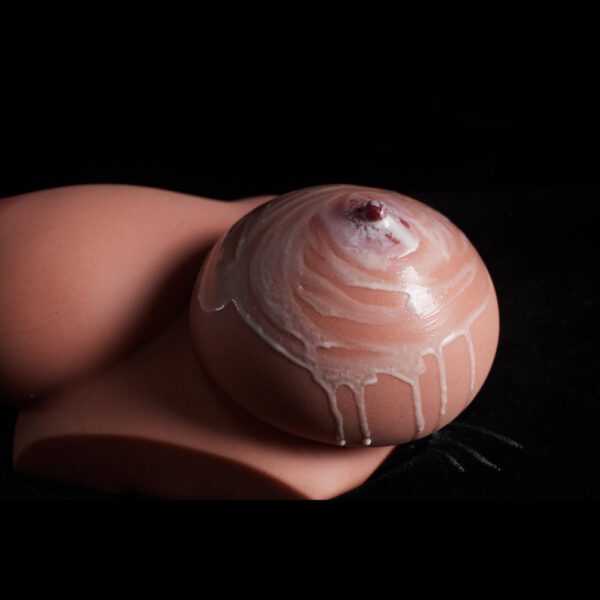 B37-14.8lb/Full Bust: 33.8inch-Black Silicone  Boob Job Breast Sex Titty Fucking Mammary Intercourse Sex Toy Titjob - Image 8