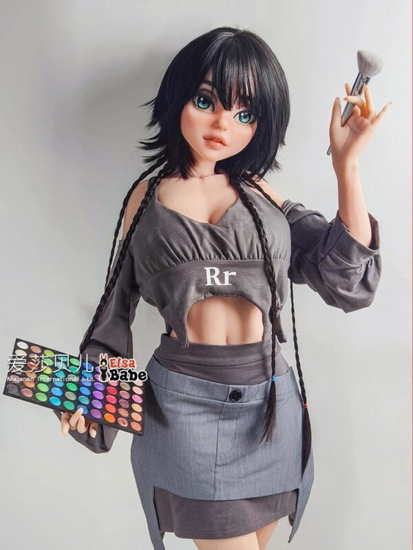 F8054-150cm/5ft-27.5kg Silicone  Anime Hentai Sex Doll | Elsa Babe - Image 9