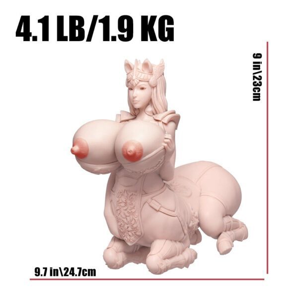 P70-4.1lb Tifa Centaur Double Channels Fake Pussy Anime pocket pussy Mini Hentai Fuck Toy | MRL - Image 2