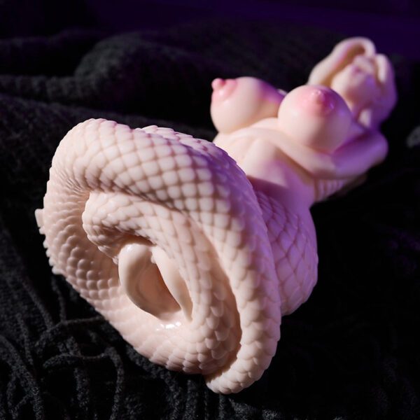 P71-2.2lb Joe Snake Girl One Channels Fake Pussy Anime pocket pussy Mini Hentai Sex Toy | MRL - Image 5