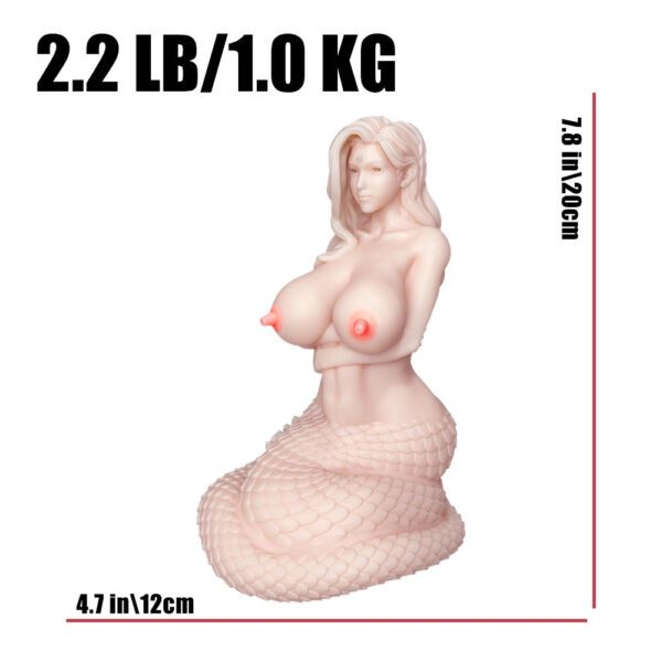 P71-2.2lb Joe Snake Girl One Channels Fake Pussy Anime pocket pussy Mini Hentai Sex Toy | MRL - Image 2