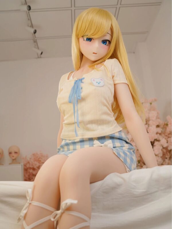 F5775-150cm(4ft11)-32.5kg Akane B Cup S-TPE Animes Gel filled Hentai Sex Doll | IROKEBIJIN Doll - Image 2