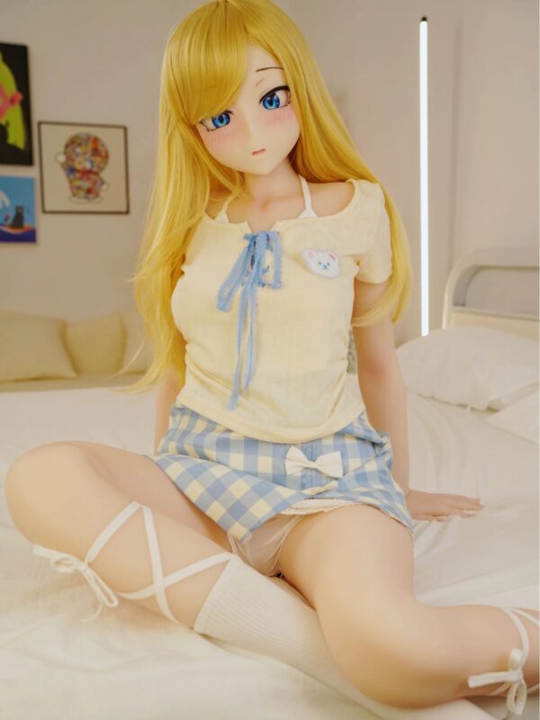 F5775-150cm(4ft11)-32.5kg Akane B Cup S-TPE Animes Gel filled Hentai Sex Doll | IROKEBIJIN Doll - Image 10
