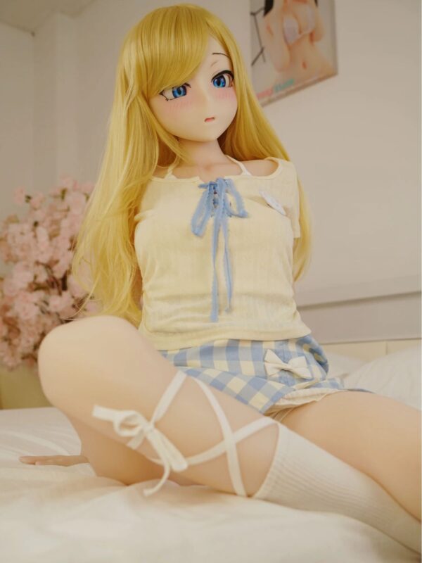 F5775-150cm(4ft11)-32.5kg Akane B Cup S-TPE Animes Gel filled Hentai Sex Doll | IROKEBIJIN Doll - Image 11