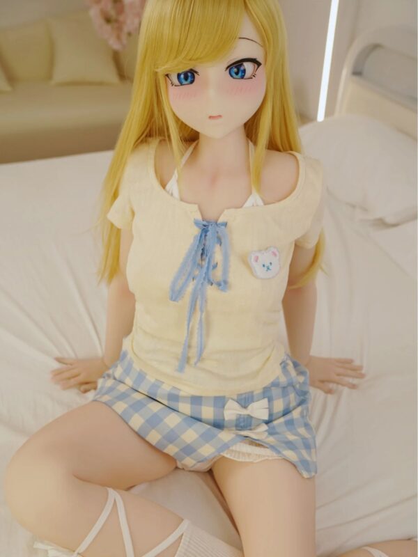 F5775-150cm(4ft11)-32.5kg Akane B Cup S-TPE Animes Gel filled Hentai Sex Doll | IROKEBIJIN Doll - Image 5