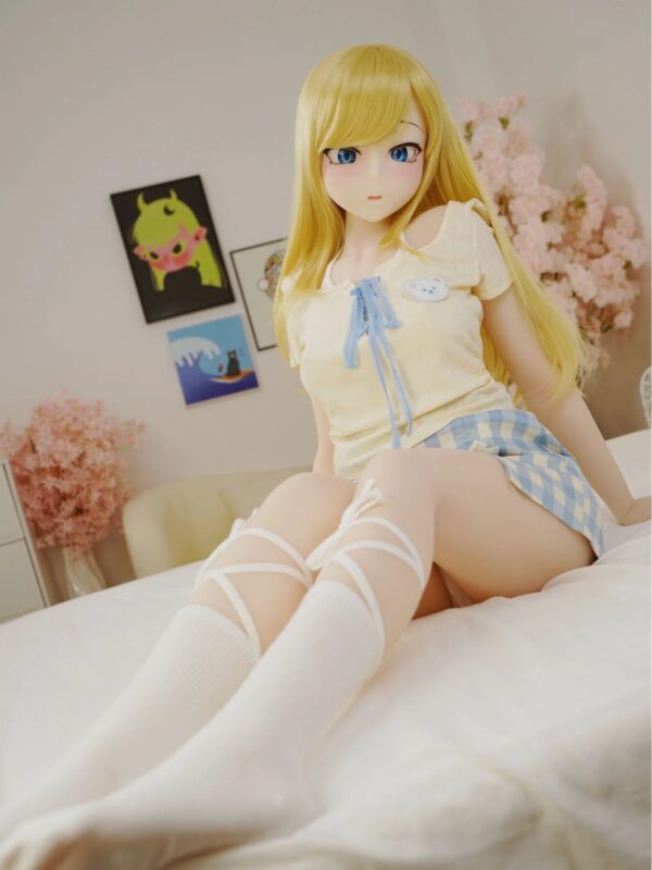 F5775-150cm(4ft11)-32.5kg Akane B Cup S-TPE Animes Gel filled Hentai Sex Doll | IROKEBIJIN Doll - Image 4