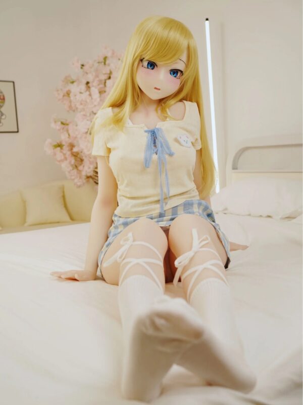 F5775-150cm(4ft11)-32.5kg Akane B Cup S-TPE Animes Gel filled Hentai Sex Doll | IROKEBIJIN Doll - Image 9
