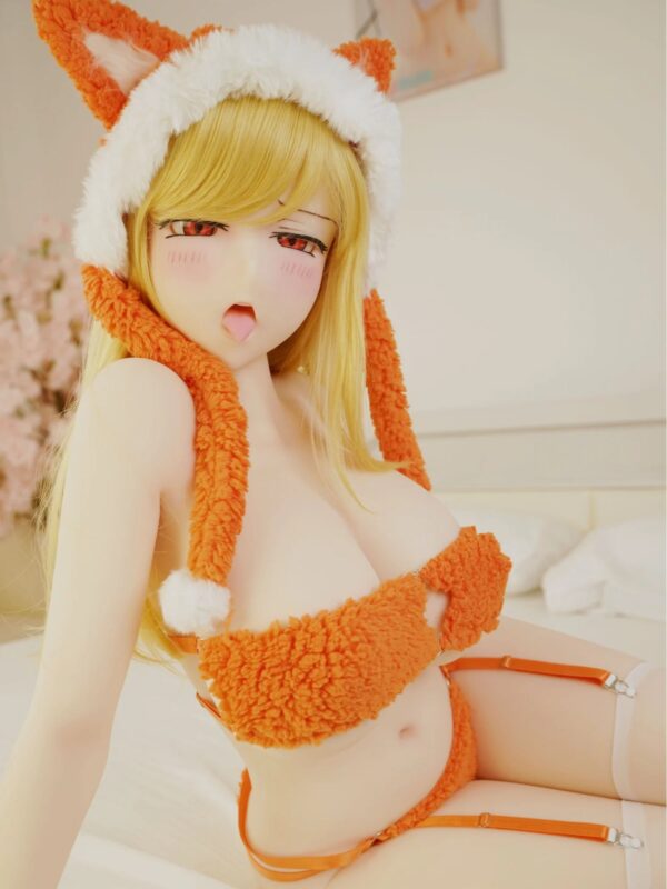 F5914-150cm(4ft11)-35kg Arisa E Cup S-TPE Big Breasts Animes Hentai Sex Doll | IROKEBIJIN Doll - Image 5