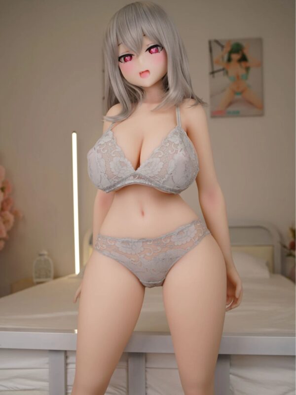 F5917-150cm(4ft9)-37.6kg Anna L Cup S-TPE Gel Filled Big Breasts Animes BBW Mini Hentai Sex Doll | IROKEBIJIN Doll - Image 10