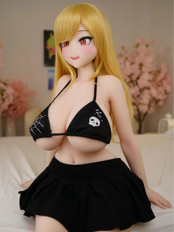 F5921-150cm(4ft9)-37.6kg Abby Y L Cup S-TPE Gel Filled Big Breasts Animes BBW Mini Hentai Sex Doll | IROKEBIJIN Doll - Image 3