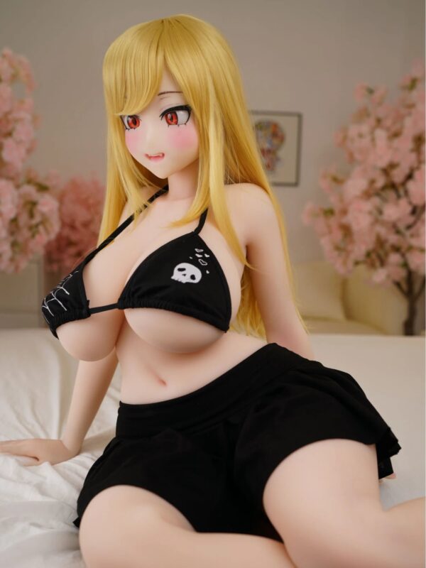 F5921-150cm(4ft9)-37.6kg Abby Y L Cup S-TPE Gel Filled Big Breasts Animes BBW Mini Hentai Sex Doll | IROKEBIJIN Doll - Image 5