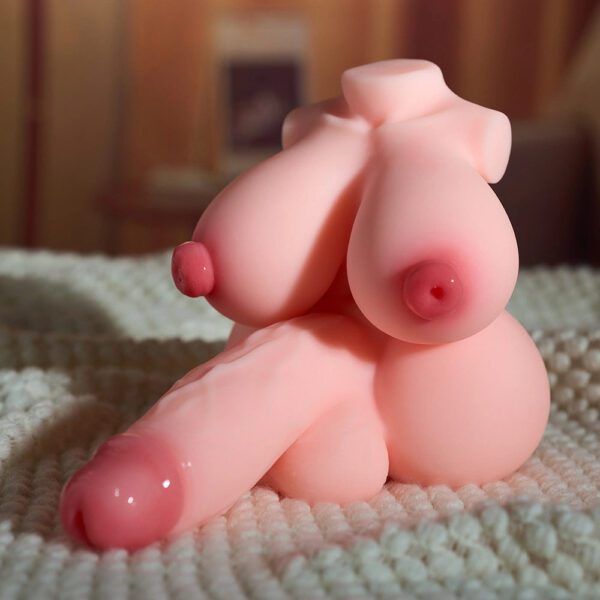 P83-2.87lb 5.5inch Dildo Bbw Hentai Trans  Femboy Best Mini Male Sex Doll Torso | MRL - Image 5