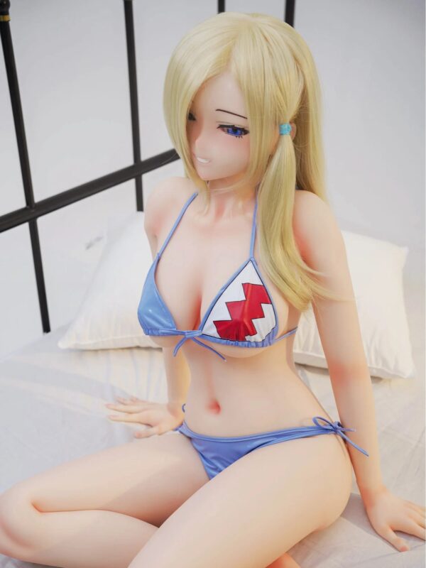 F4513-150cm(4ft9)-25kg Kasumi F Cup Silicone HHS Animes Mini Hentai Sex Doll | IROKEBIJIN Doll - Image 2