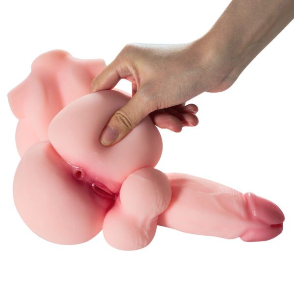P83-2.87lb 5.5inch Dildo Bbw Hentai Trans  Femboy Best Mini Male Sex Doll Torso | MRL - Image 4