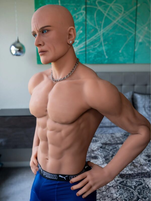 F1654-170cm/5ft7(40kg) Femboy Muscular Male TPE Sex Doll | Doll Forever - Image 3