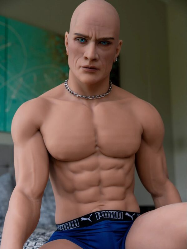 F1654-170cm/5ft7(40kg) Femboy Muscular Male TPE Sex Doll | Doll Forever - Image 6