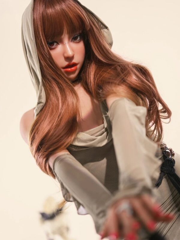 F2326-160cm/5ft2 A Cup Small Breast ROS Movable Jaw TPE Sex Doll |SY Doll - Image 5