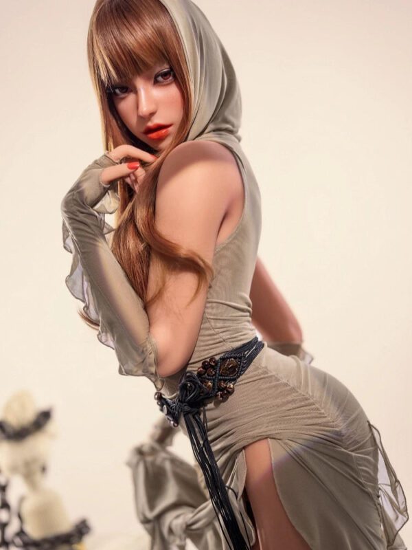 F2326-160cm/5ft2 A Cup Small Breast ROS Movable Jaw TPE Sex Doll |SY Doll - Image 4