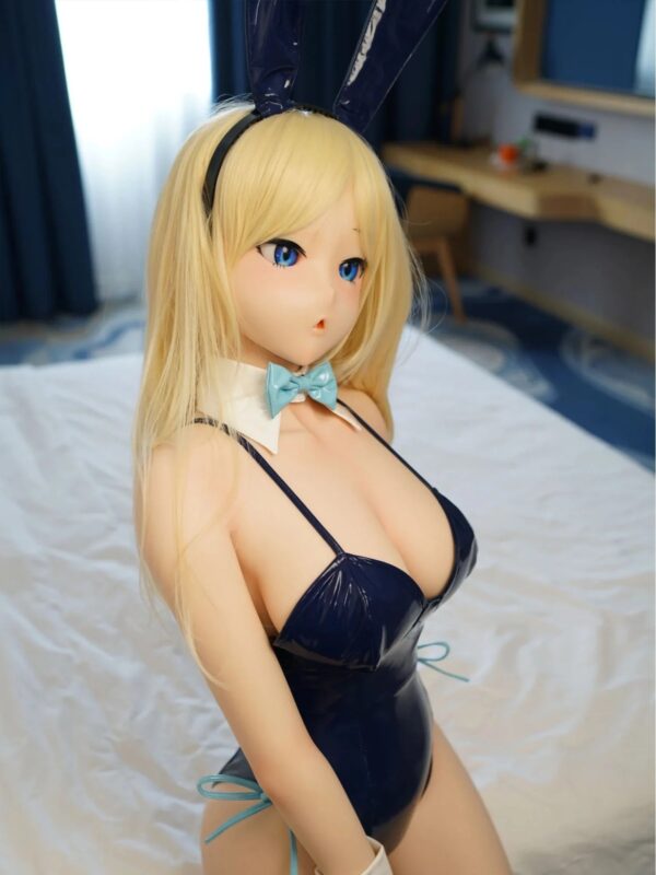 F4591-150cm(4ft9)-26kg Azuka F Cup Silicone HHS Animes Mini Hentai Sex Doll | IROKEBIJIN Doll - Image 6