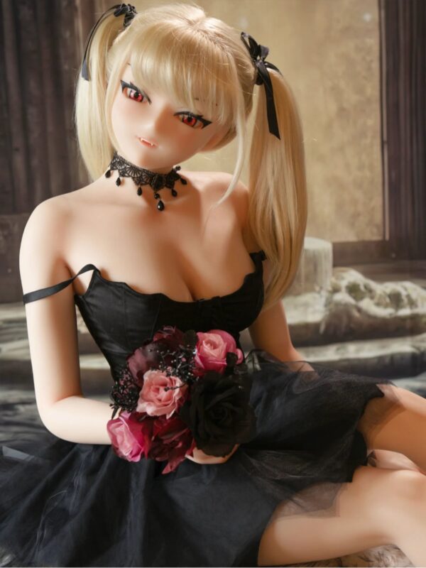 F4631-150cm(4ft9)-26kg Abby F Cup Silicone HHS Halloween Animes Mini Hentai Sex Doll | IROKEBIJIN Doll - Image 2