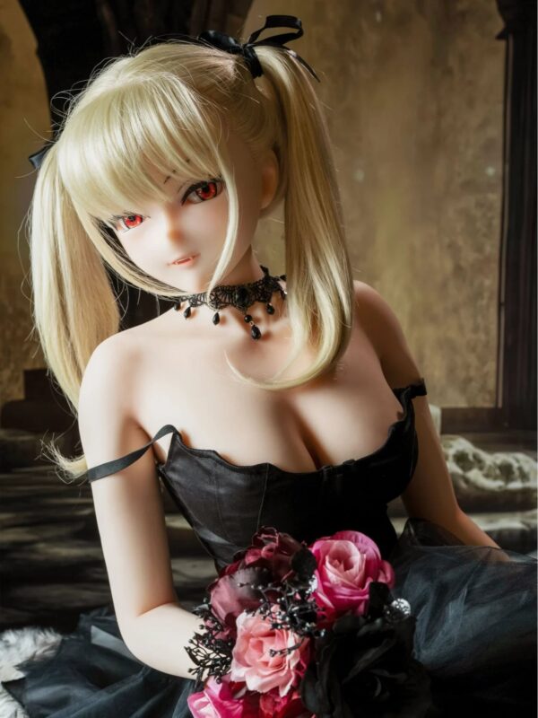 F4631-150cm(4ft9)-26kg Abby F Cup Silicone HHS Halloween Animes Mini Hentai Sex Doll | IROKEBIJIN Doll - Image 6