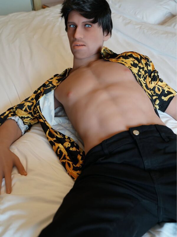 F5614-172cm/5ft8(53kg) TPE Beginner-Friendly Femboy Sex Doll with Soft Features Male Sex Dolls | Doll Forever - Image 9